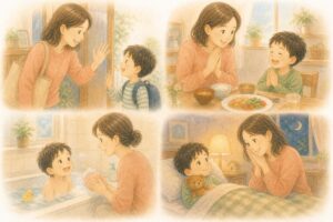 子供への英語語りかけフレーズ15選｜英語が苦手でも今日から1日1つで大丈夫