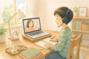 子供のオンライン学習、画面時間が心配なあなたへ｜同じ母親として、「受け身」と「対話」の違いをお話しします
