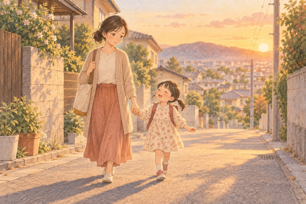 ママ友の子の英検合格を聞いた帰り道