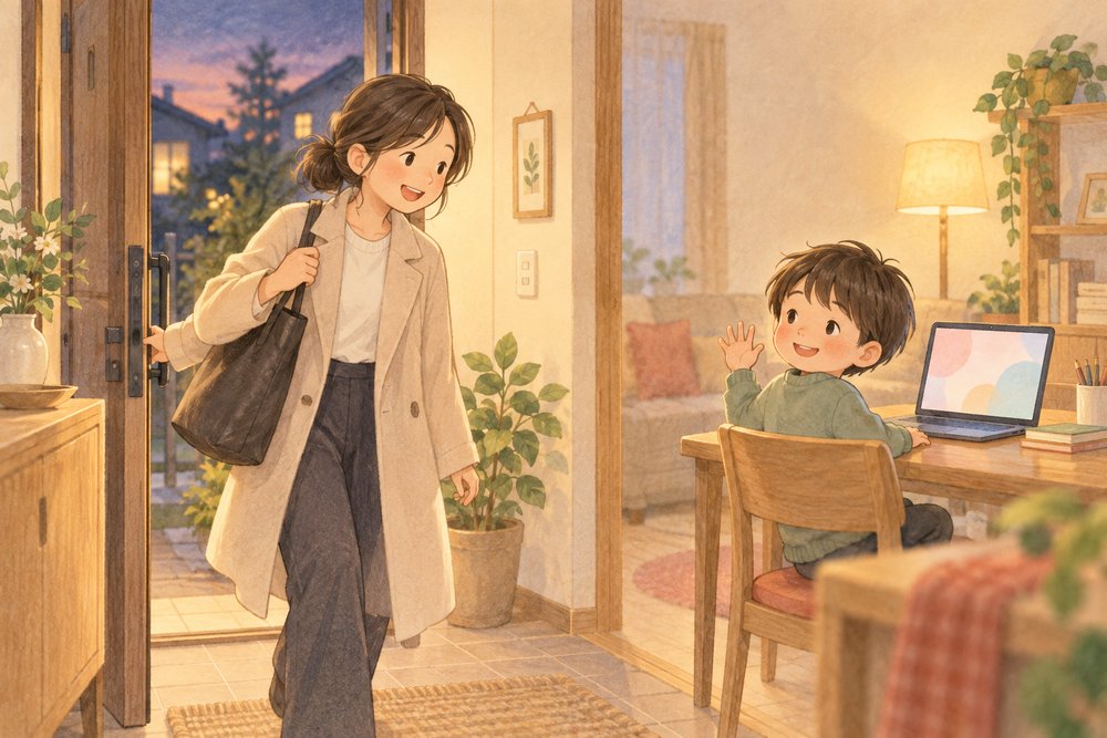 子供のレッスンに間に合わなかった日