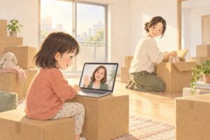 引っ越しで子供の習い事を全部やめた日｜同じ母親として、「また一から」に疲れたあなたへ