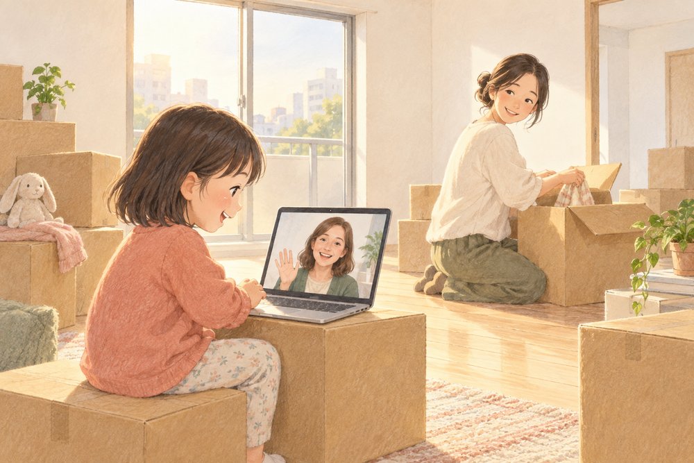 引っ越しで子供の習い事を全部やめた日