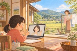近くに英会話教室がない地方に住んでいる罪悪感｜同じ母親として、「環境」の意味を考え直した話